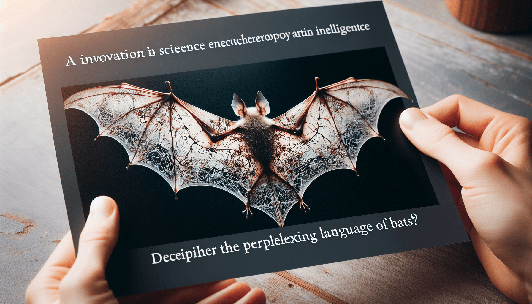 Scientists use AI to understand bat communication